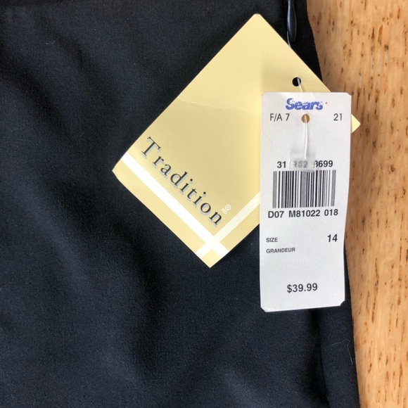 NWT VINTAGE TRADITION NAVY BLUE SKIRT - Picture 4 of 8